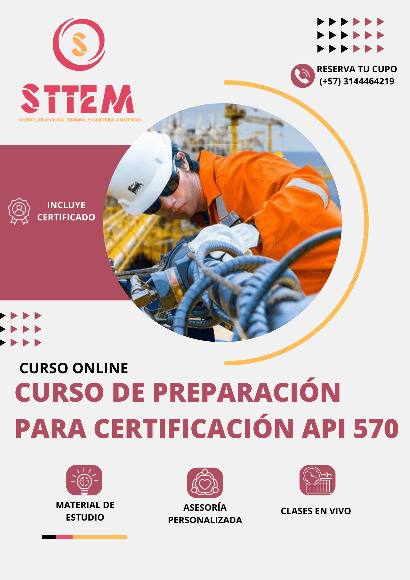 Imagén curso PREPARACIÓN PARA CERTIFICACIÓN API 570.