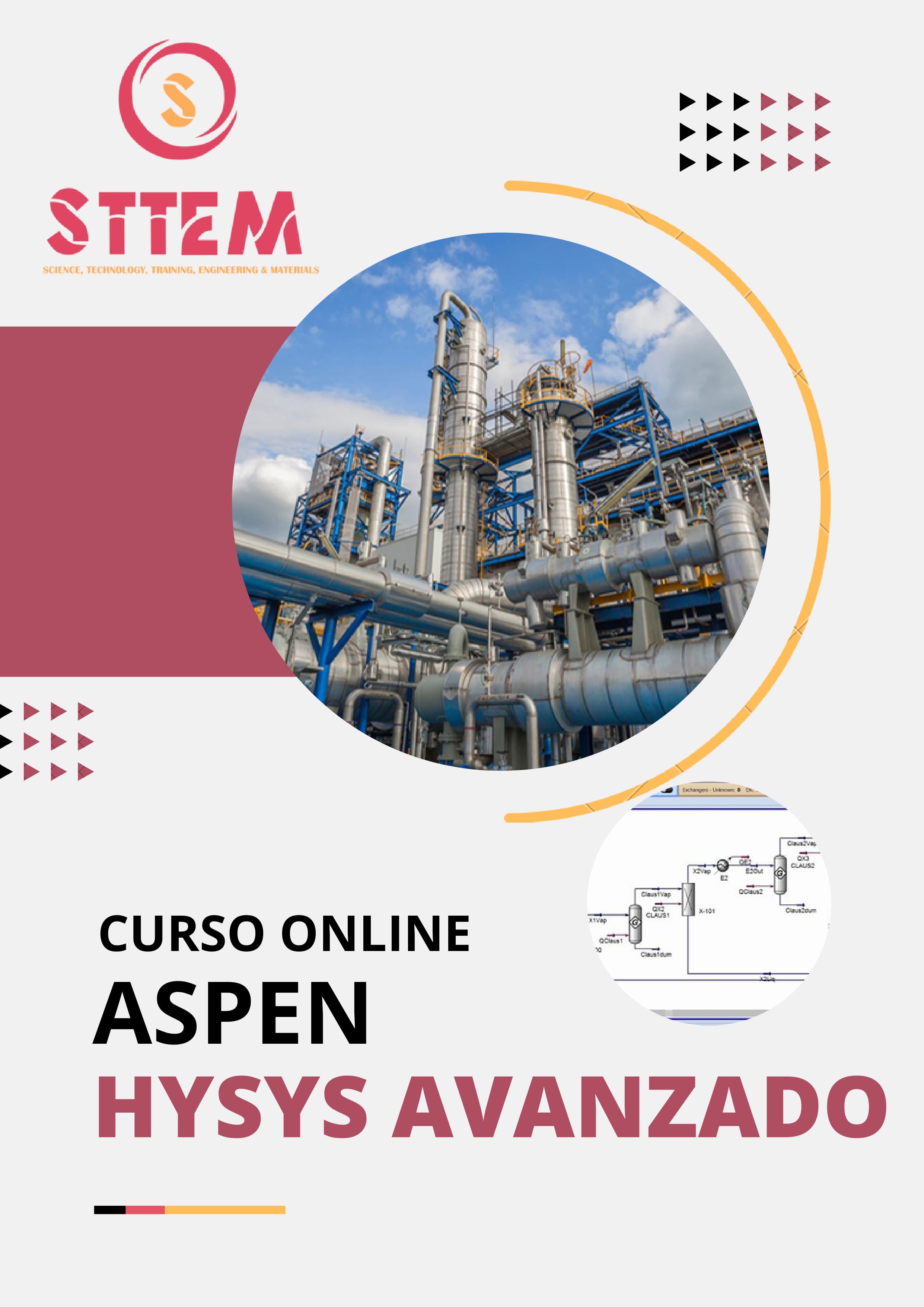 Imagén curso ASPEN HYSYS: SIMULACIÓN AVANZADA DE PROCESOS EN LA INDUSTRÍA OIL AND GAS 